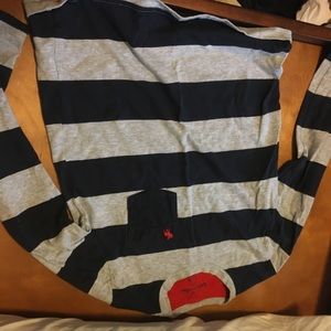 Abercrombie stripped tshirt long sleeve